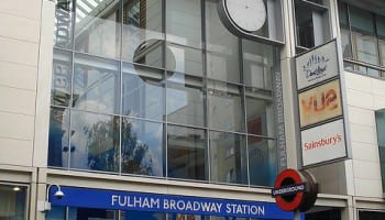 Chelsea tube station - Fulham Broadway