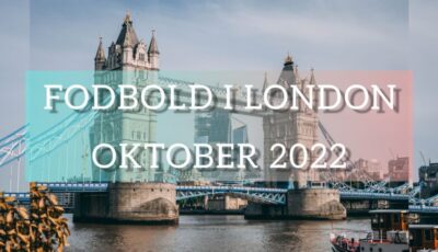 Fodbold i London i oktober 2022