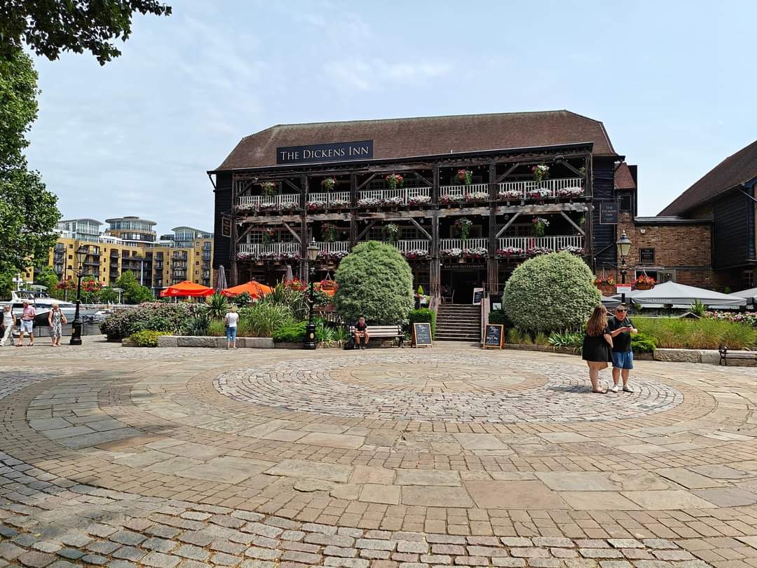 Dickens pub - St Katherines Docks London