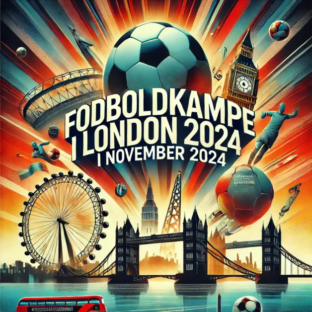 FODBOLDKAMPE I LONDON I NOVEMBER 2024