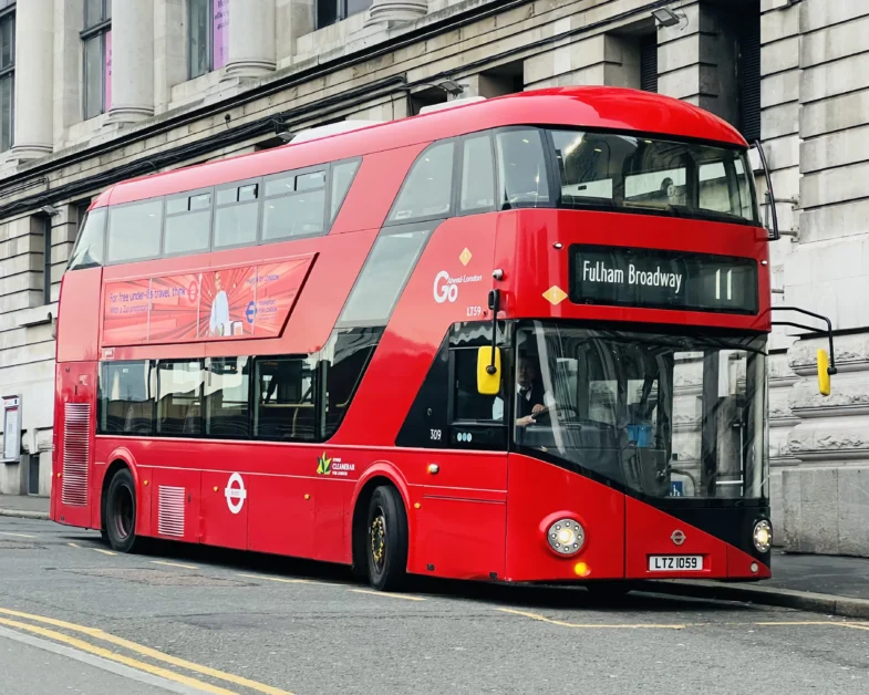 dobbeltdækker bus London