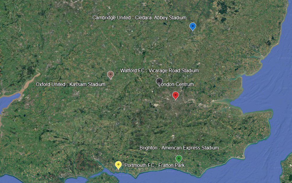 De bedste dagsture fra London for fodboldfans