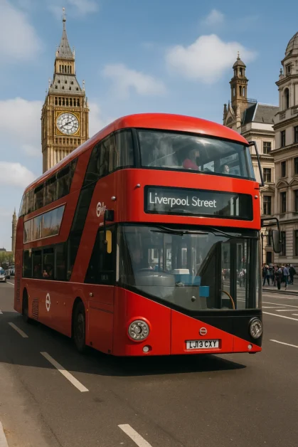 Se London fra en dobbeltdækker – de bedste busruter til sightseeing